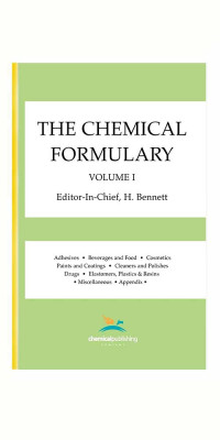 The Chemical Formulary, Volume 1