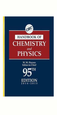 CRC Handbook of Chemistry and PhysicsA