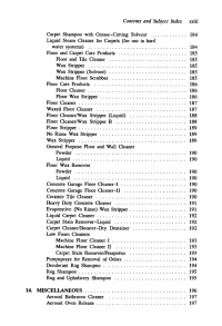 ADVANCED CLEANING PRODUCT FORMULATION C12 -