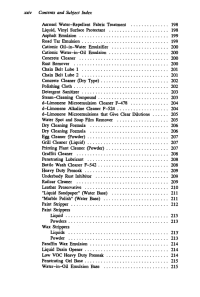 ADVANCED CLEANING PRODUCT FORMULATION C13 -