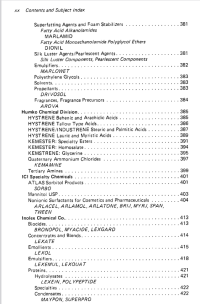cosmetic additives an industrial guide C13 -