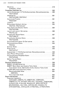 cosmetic additives an industrial guide C17 -