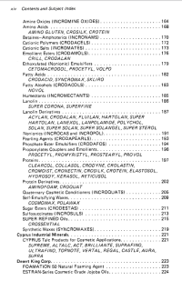 cosmetic additives an industrial guide C6 -