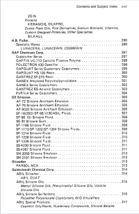 cosmetic additives an industrial guide C9 -