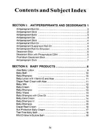 cosmetic and toiletry formulations C1 -