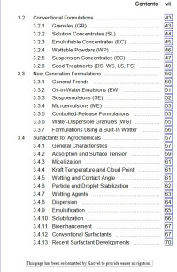 Chemistry and Technology of Agrochemical Formulations c3 1 -