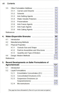 Chemistry and Technology of Agrochemical Formulations c4 1 -