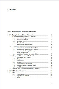 Formulas Ingredients and Production of Cosmetics c1 -