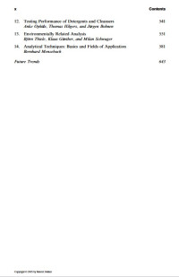 Handbook Of Detergents Part C Analysis C2 -