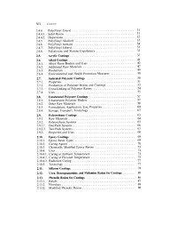 paint Coatings and Solvents C2 -