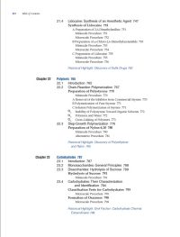 Experimental organic chemistry c11 -