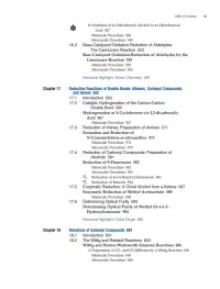 Experimental organic chemistry c8 -
