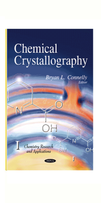Chemical Crystallography (Chemistry Research and Applications)