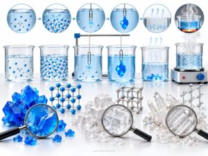 آزمایش تشکیل بلور